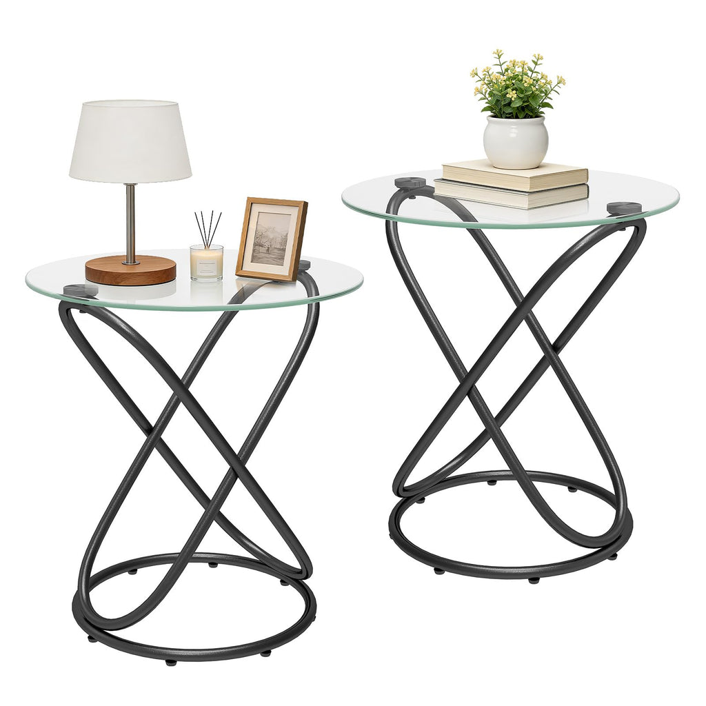31.5" Modern Round Center Table for Living Room & Office